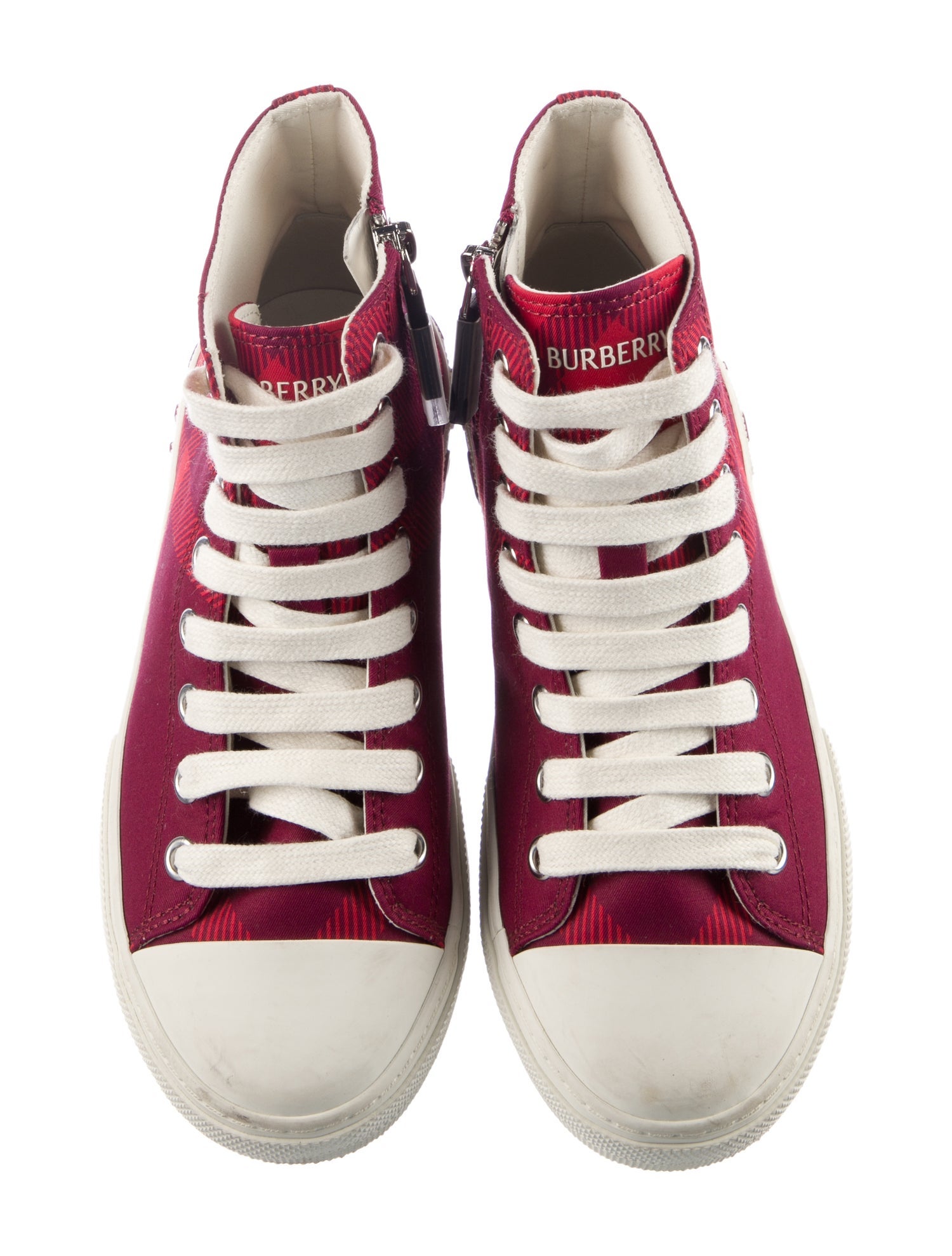 Burberry Kids' High-Top Sneaker